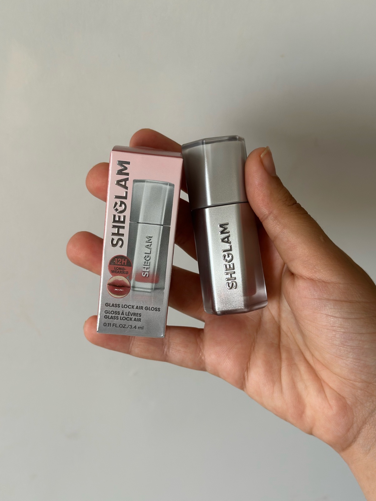 Sheglam glass lock air lipgloss