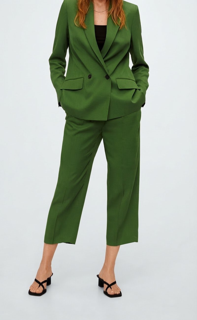 Tailleur kaki mango