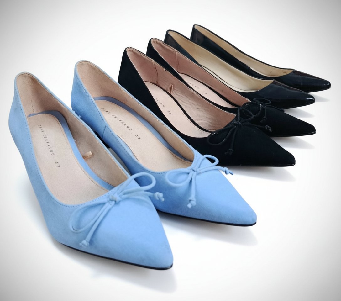 3 demi talons de bonne qualité 