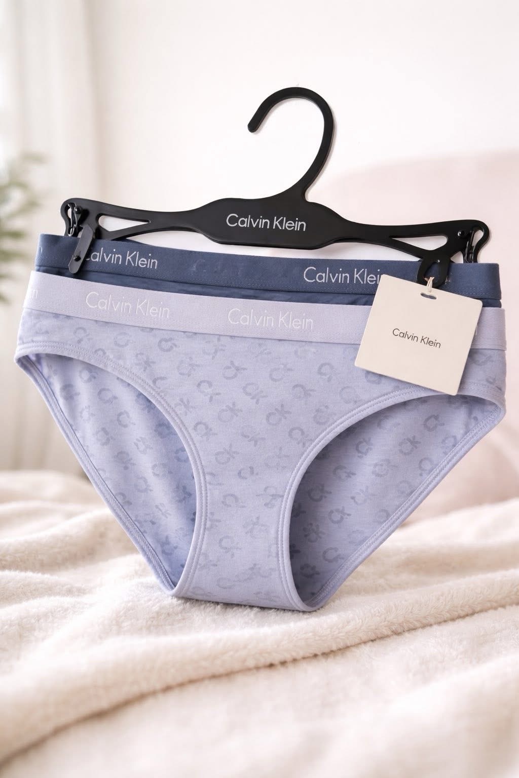Culottes Calvin Klein bleus pour femmes ✨🩷