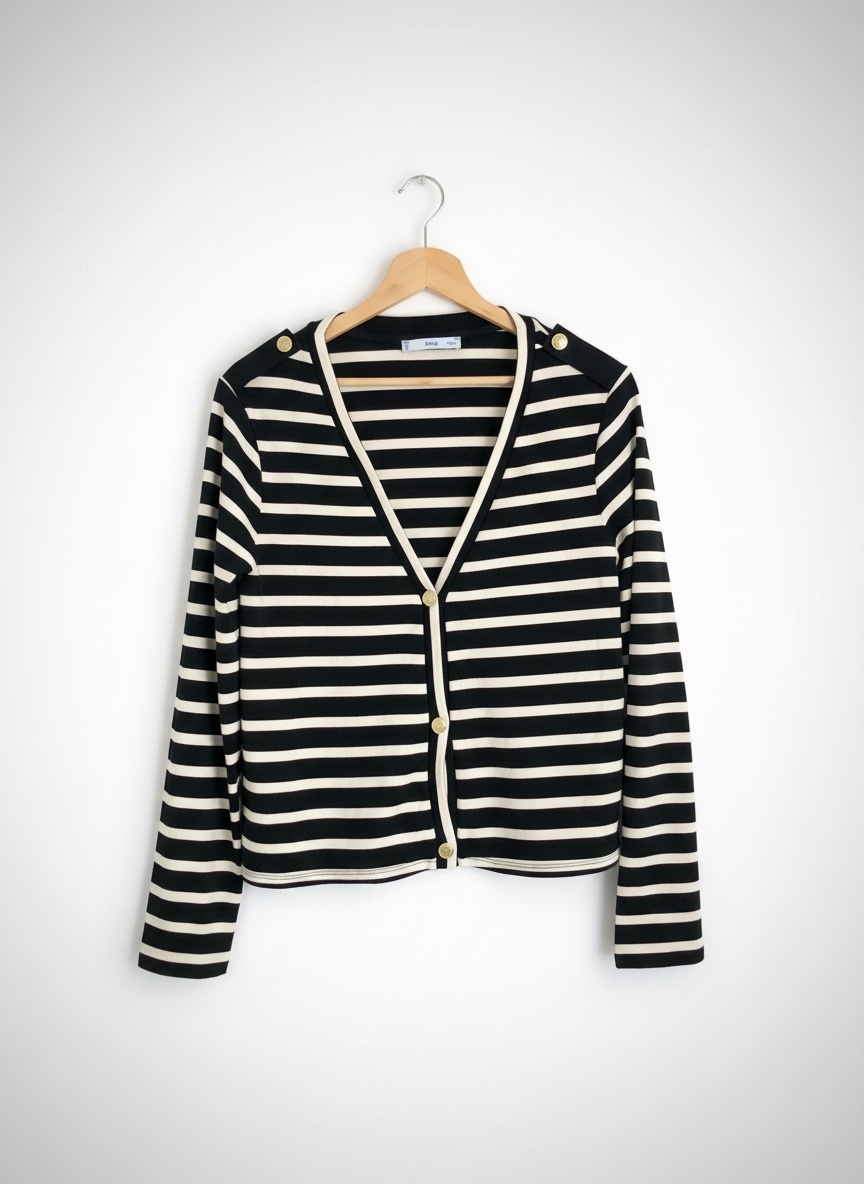 Cardigan à rayures
