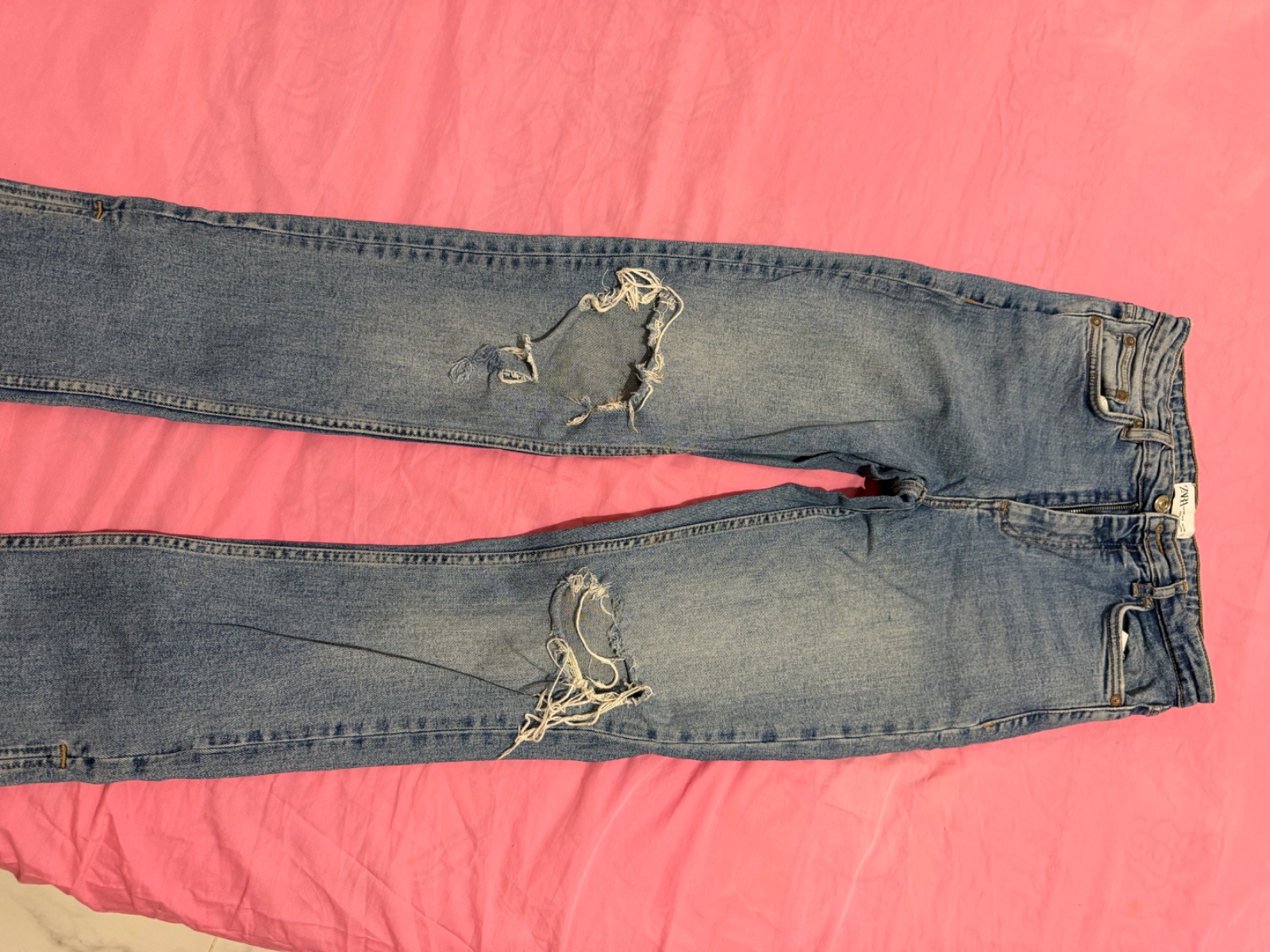 Jean zara elastiqué taille 38