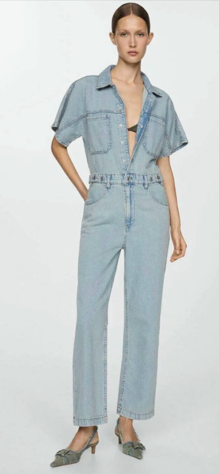 Combinaison denim mango