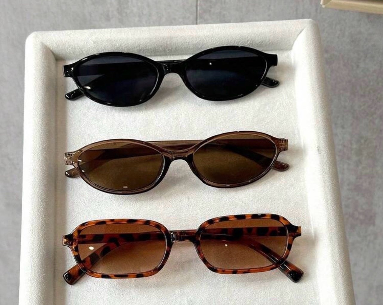 3 lunettes