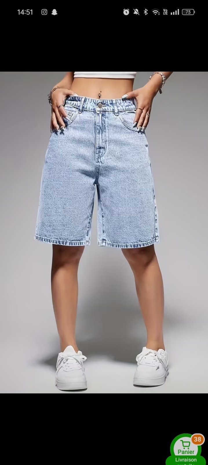 Shorts denim