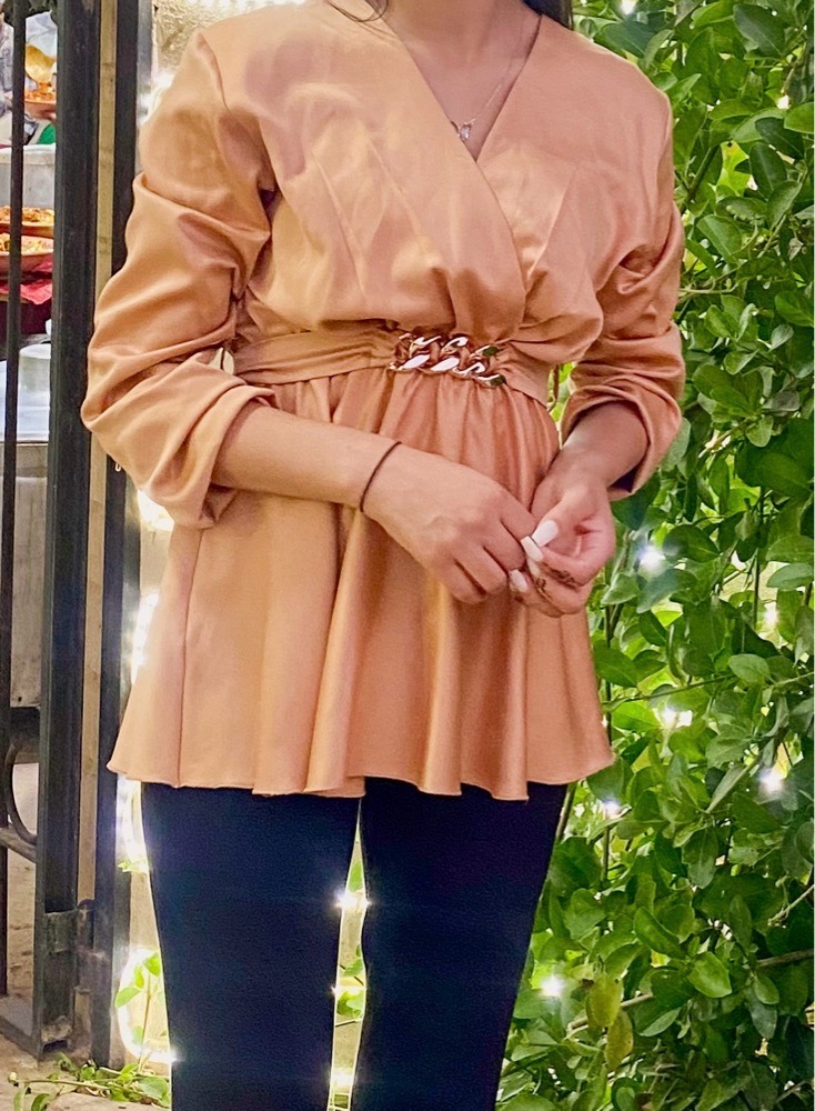 Chemise en satin 
