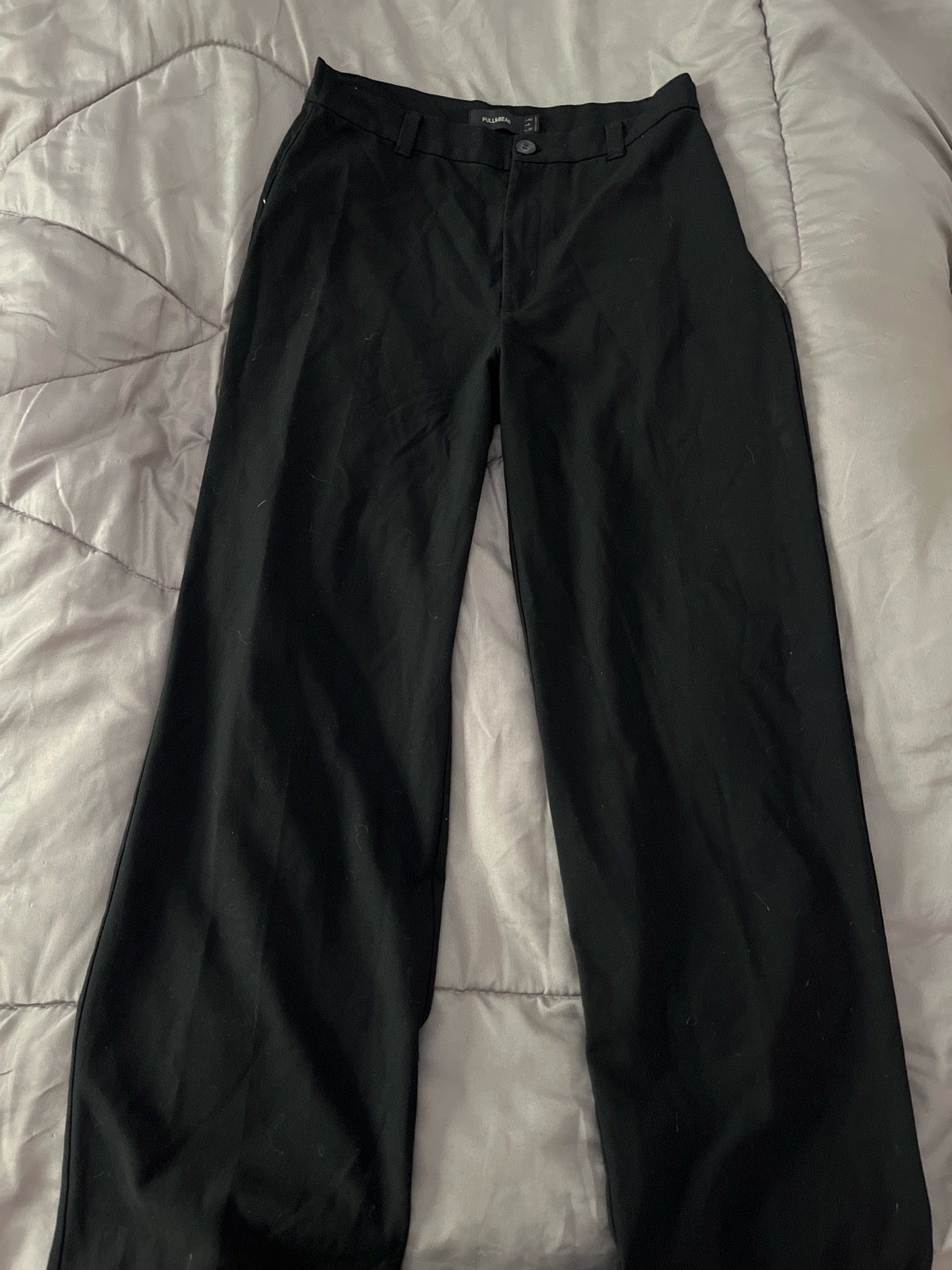 Pantalon noir large 