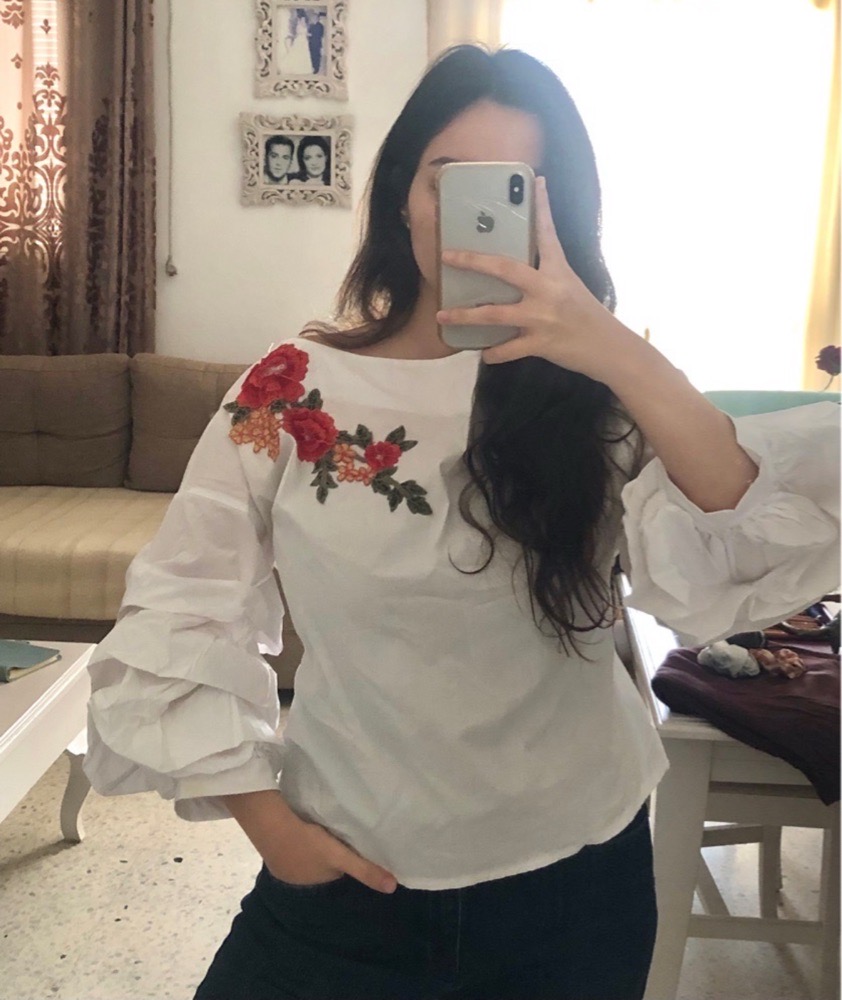 Chemise fleuris