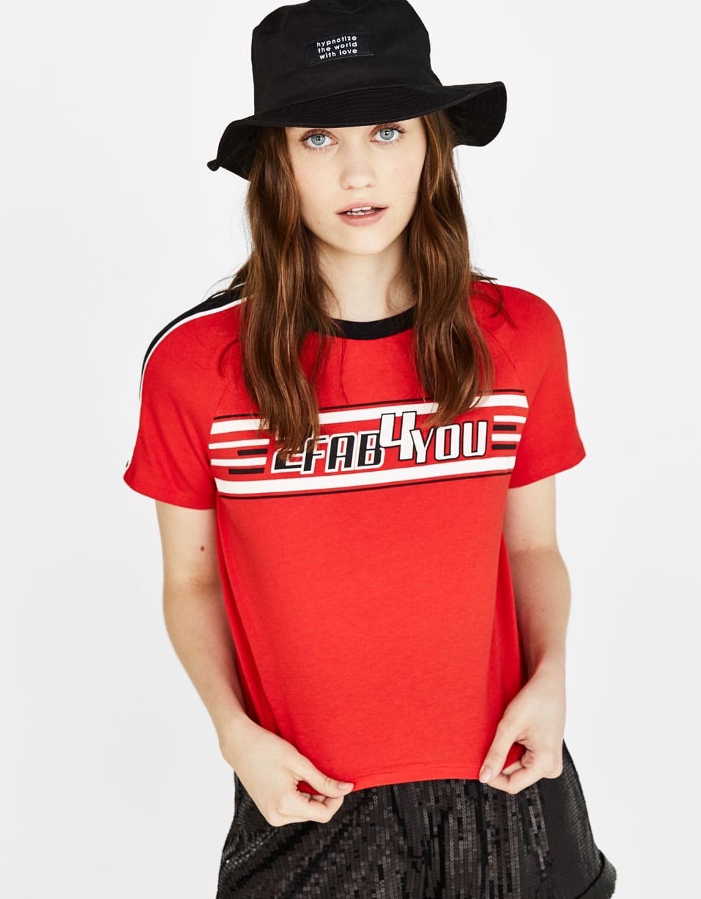 T-shirt Bershka