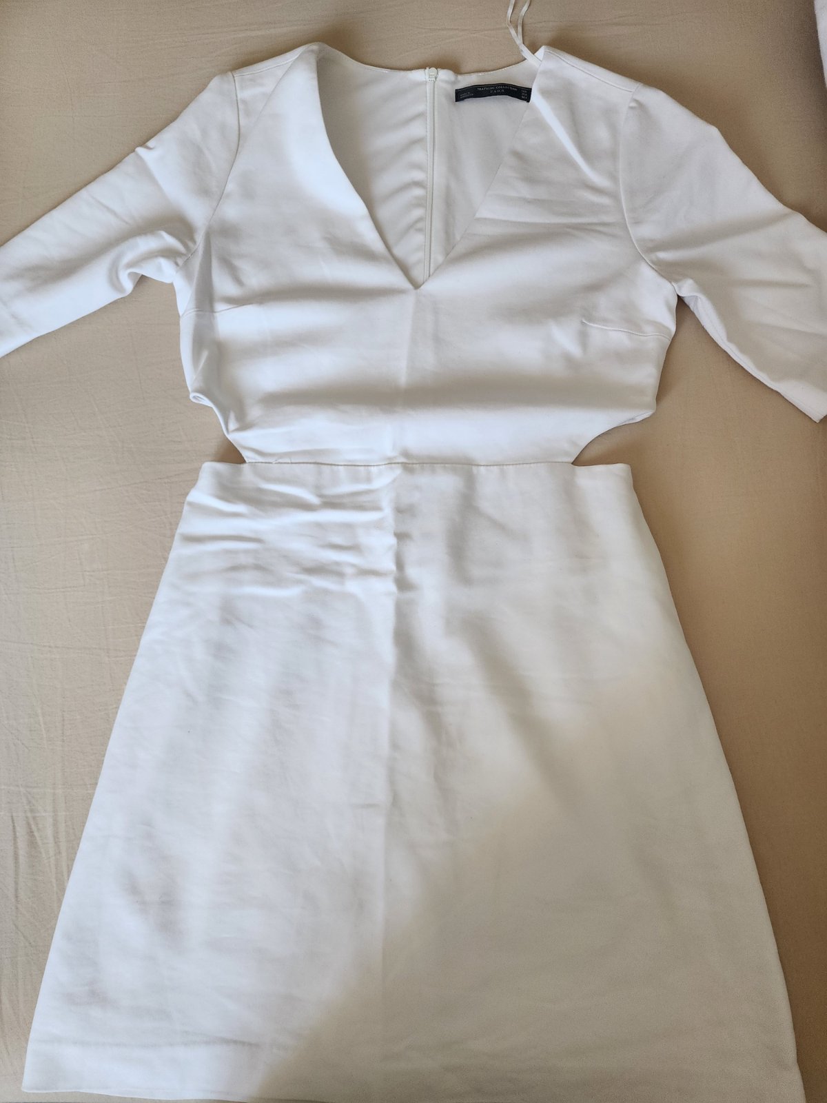 Robe zara blanche 