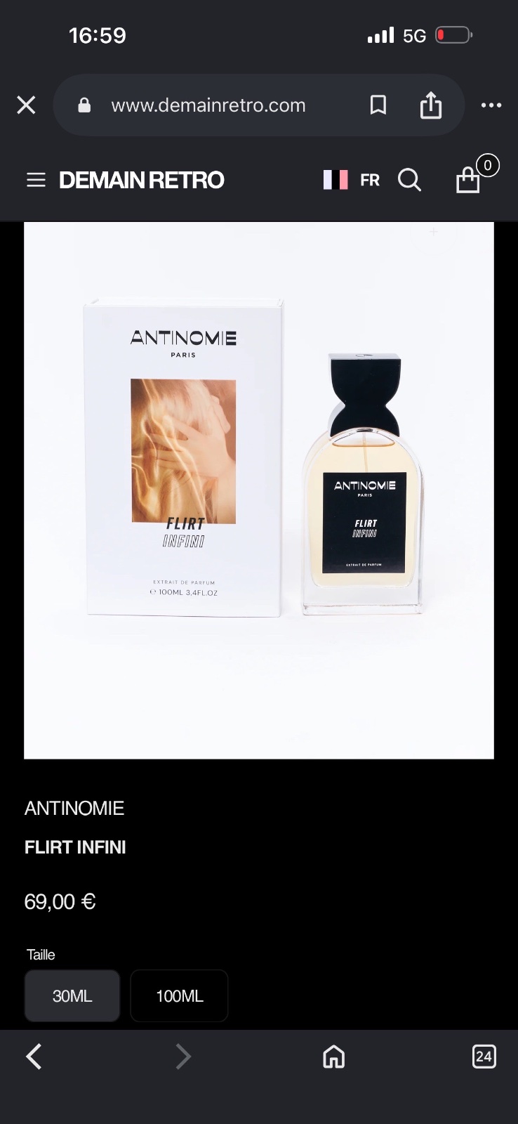 Eau de parfum unisex 