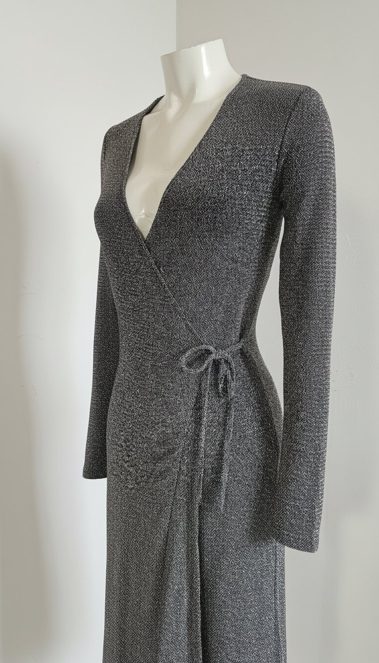 Robe croisée H&M