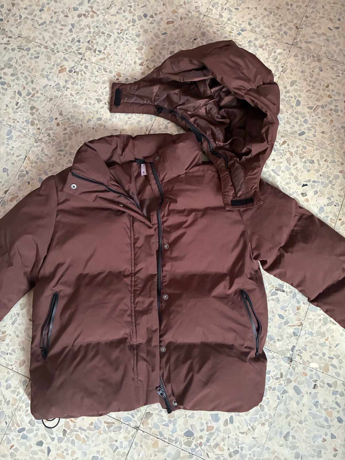 Doudoune marron