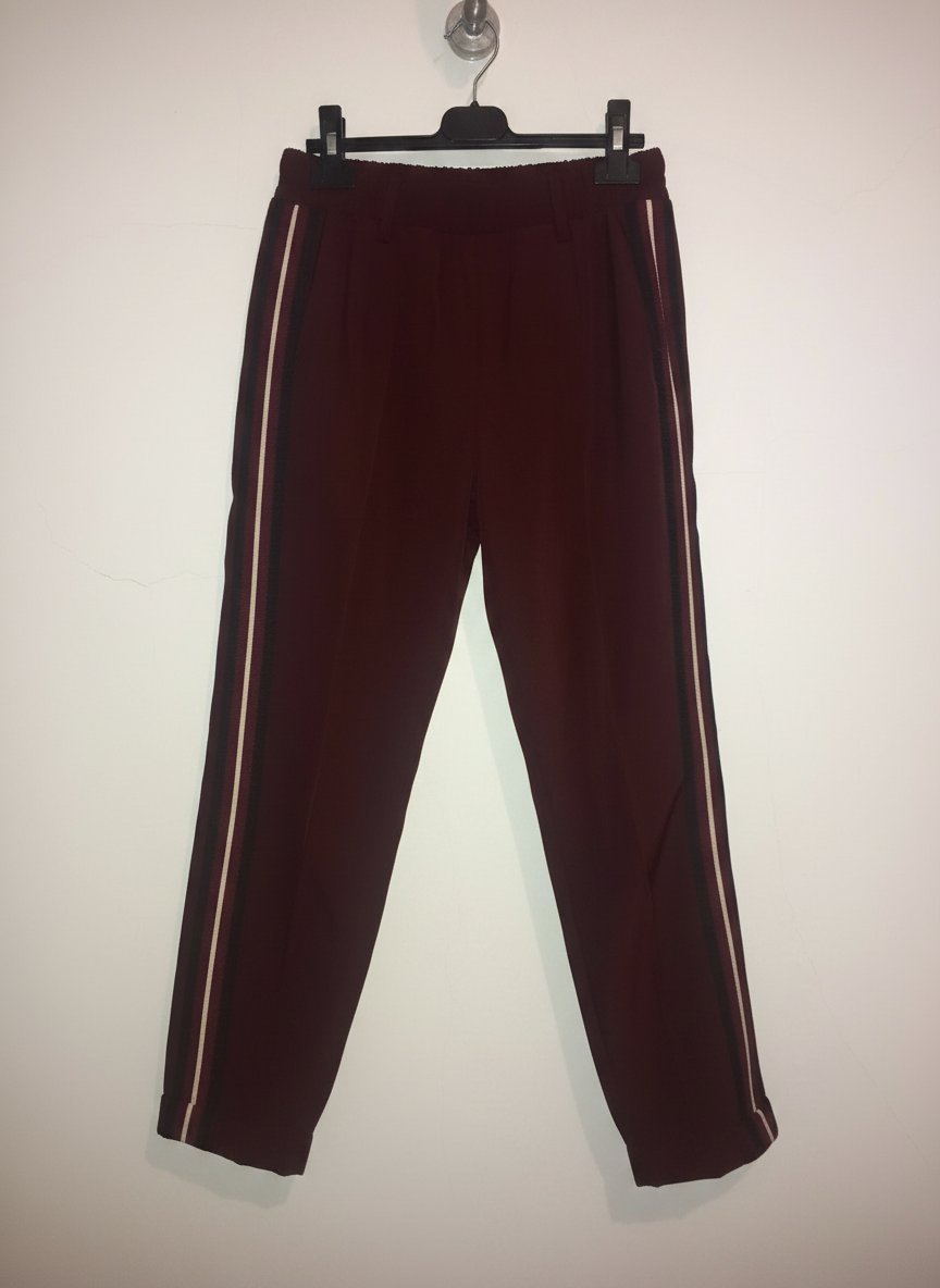 Pantalon aubergine 