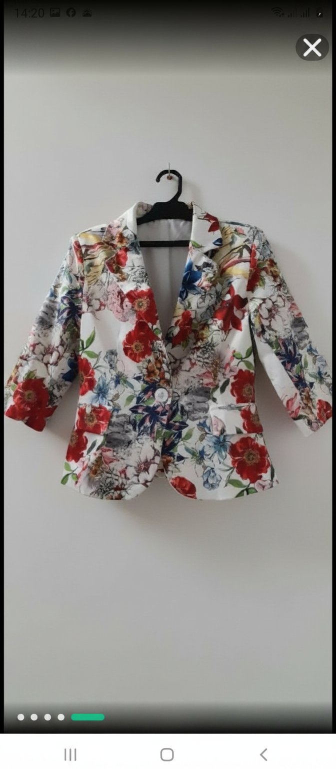 Veste trois quart 