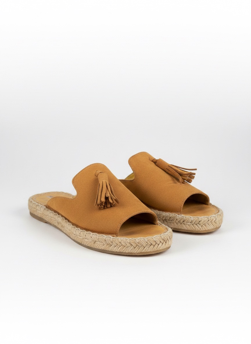 Mules moutardes