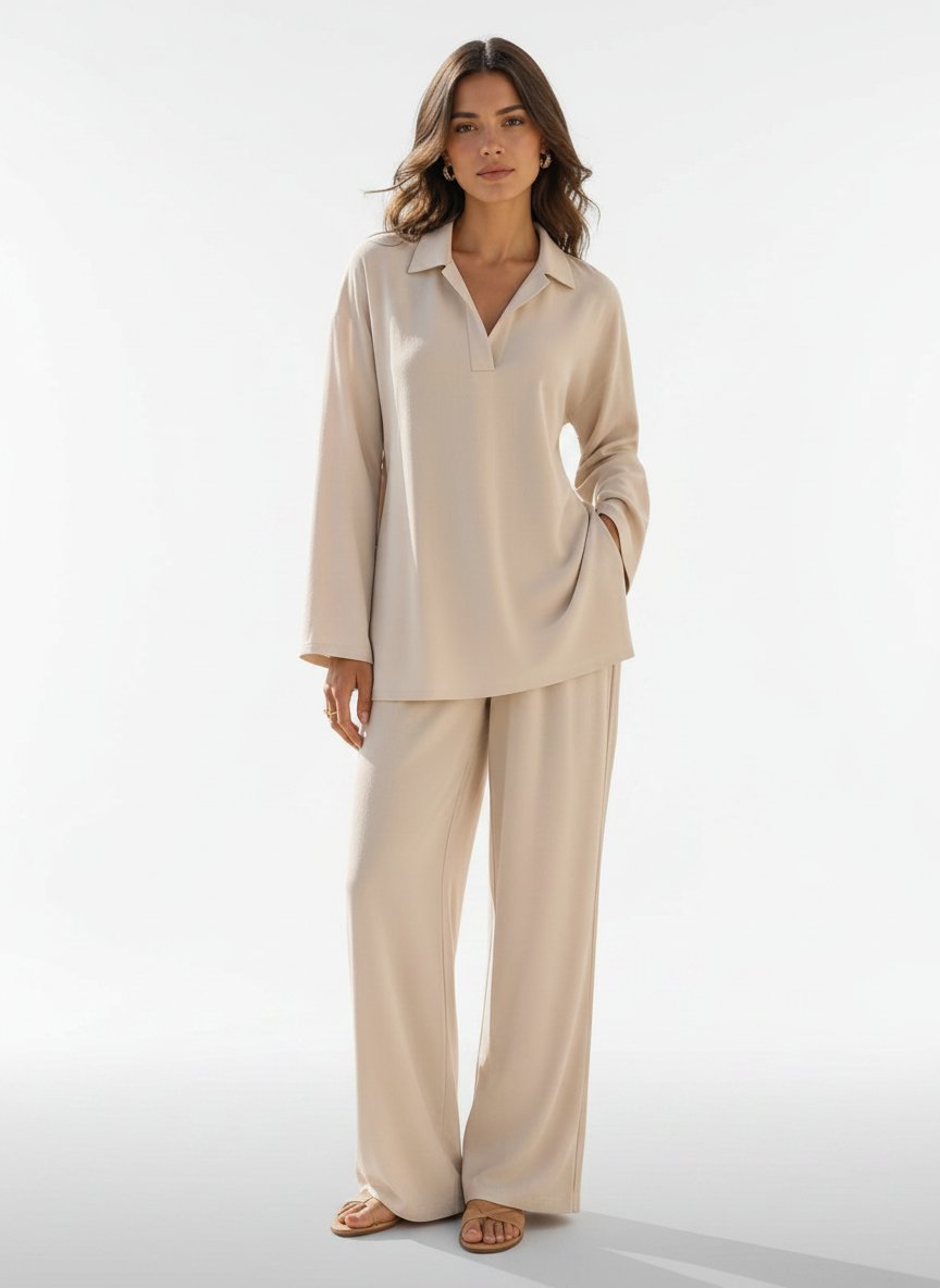 Ensemble beige 