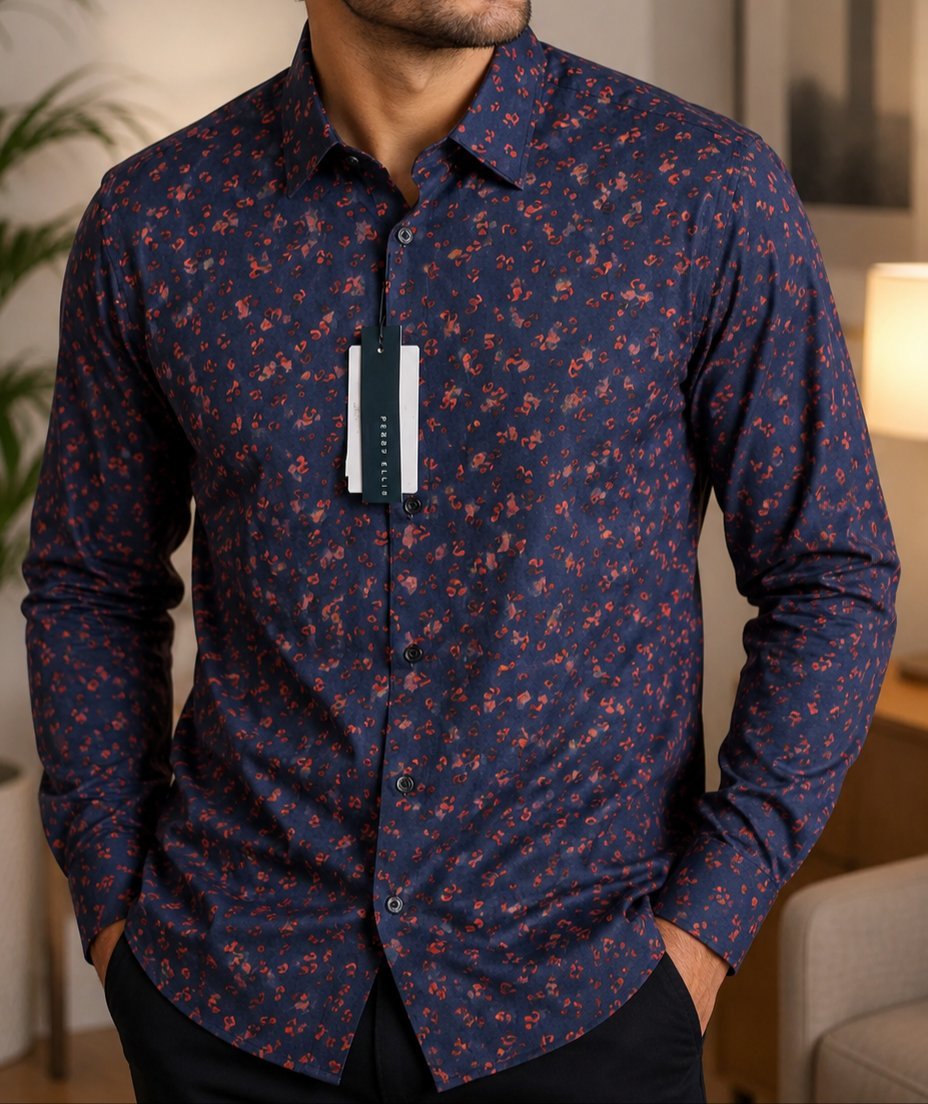 Chemise Perry Ellis