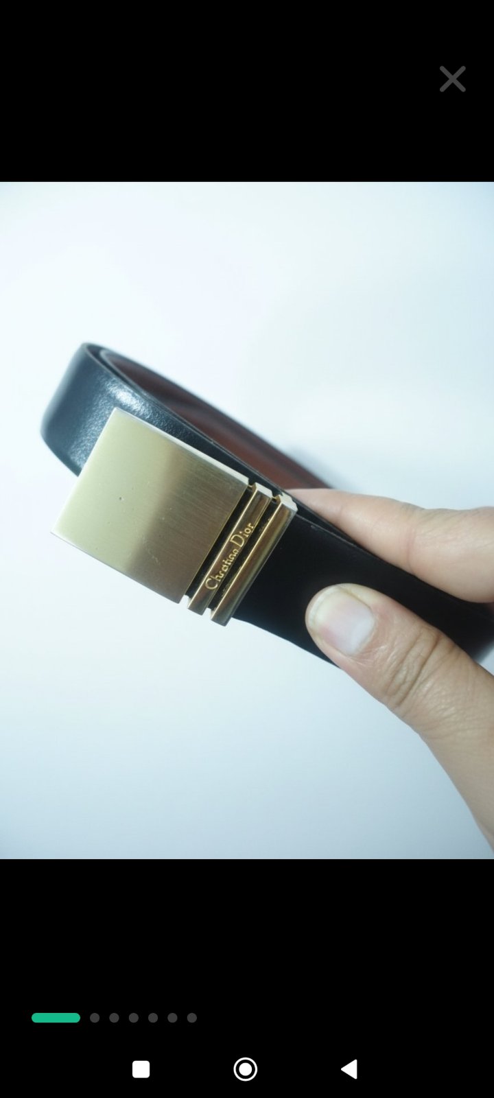 Ceinture vintage Christian Dior