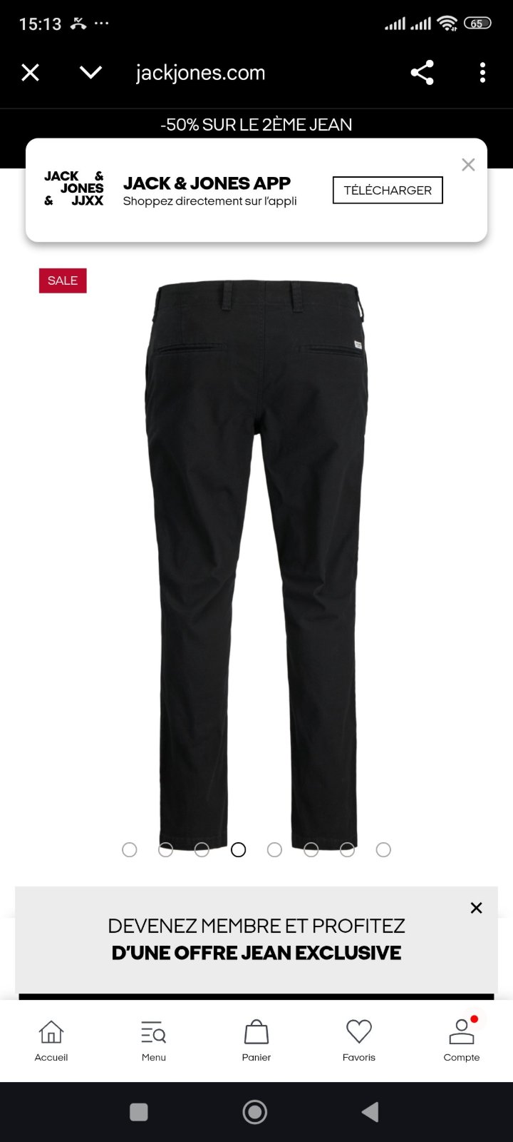 Un beau chino Jacques&Jones