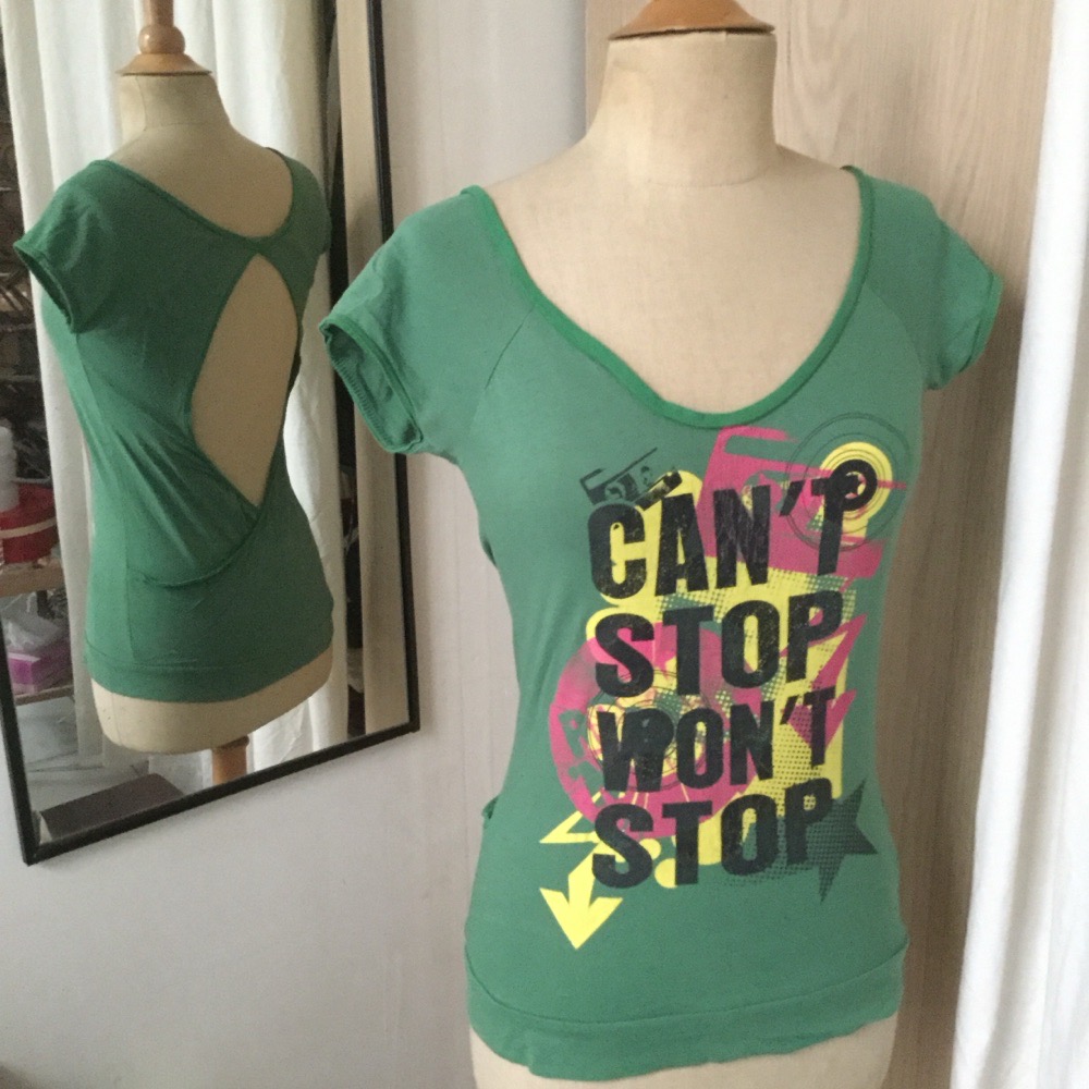 T-shirt dos nu 