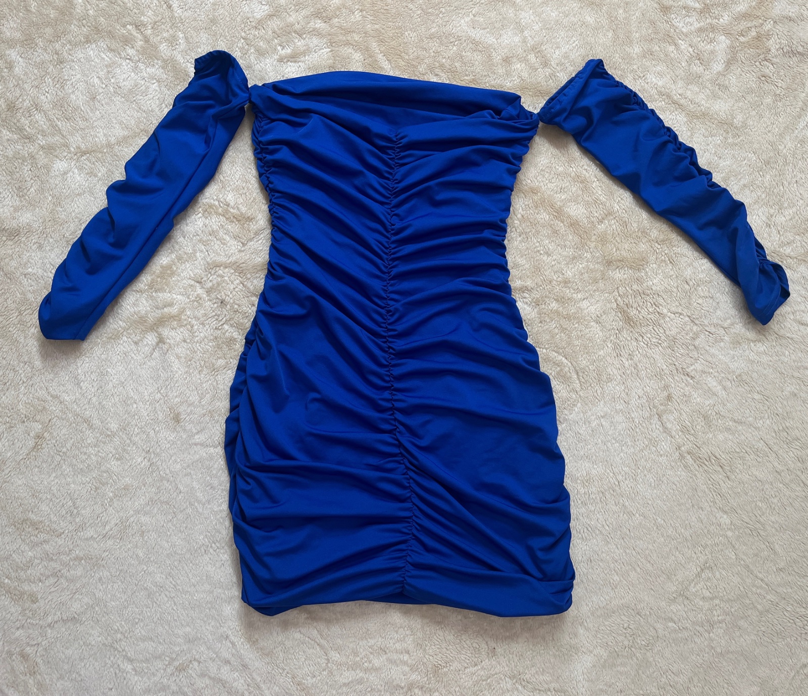 Blue short dress 