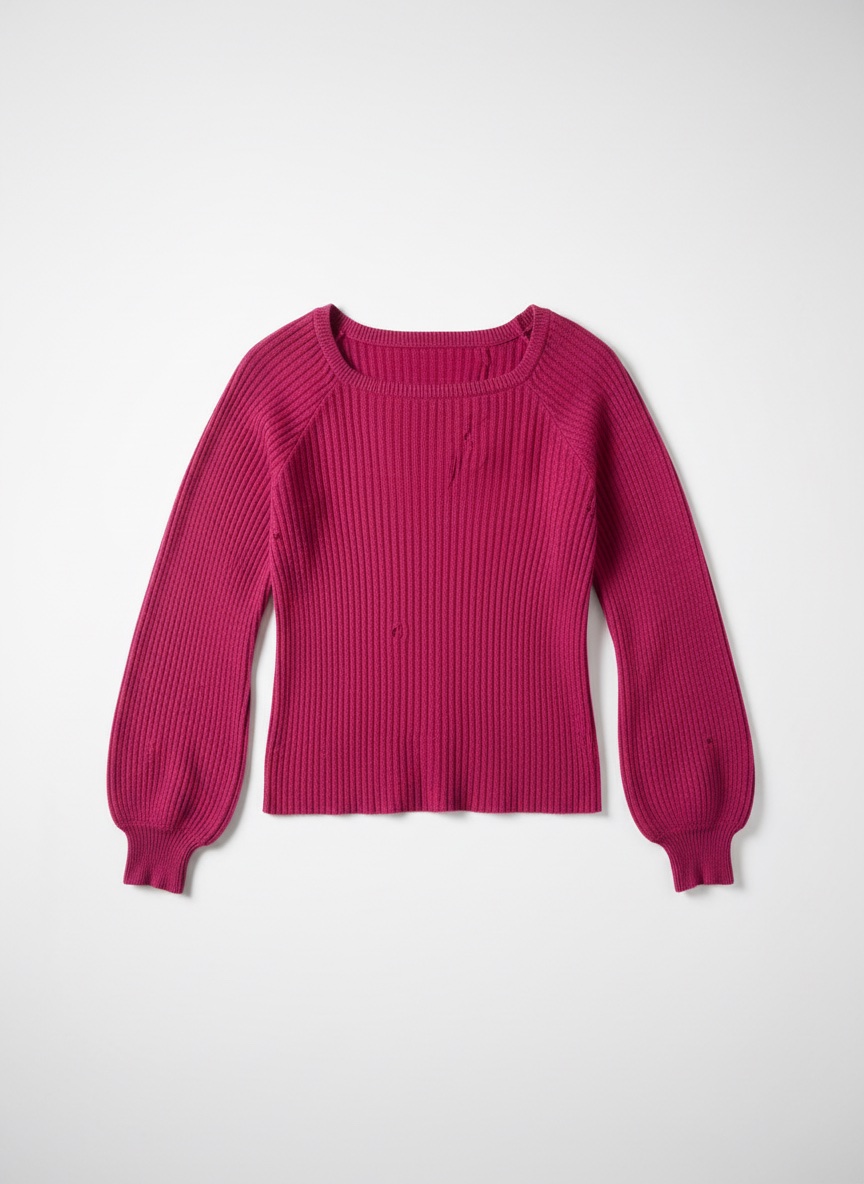 Pull manche bouffante 
