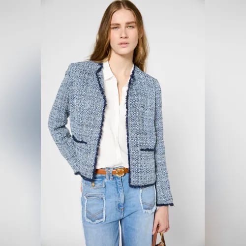 Vest en tweed 