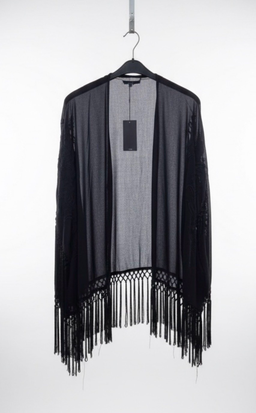 Kimono ou gilet brodé