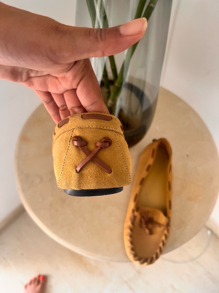 Mocassin Camp en daim RALPH LAUREN