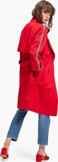 Trench coat rouge 