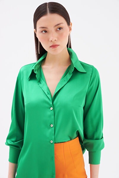 Chemise verte Zara