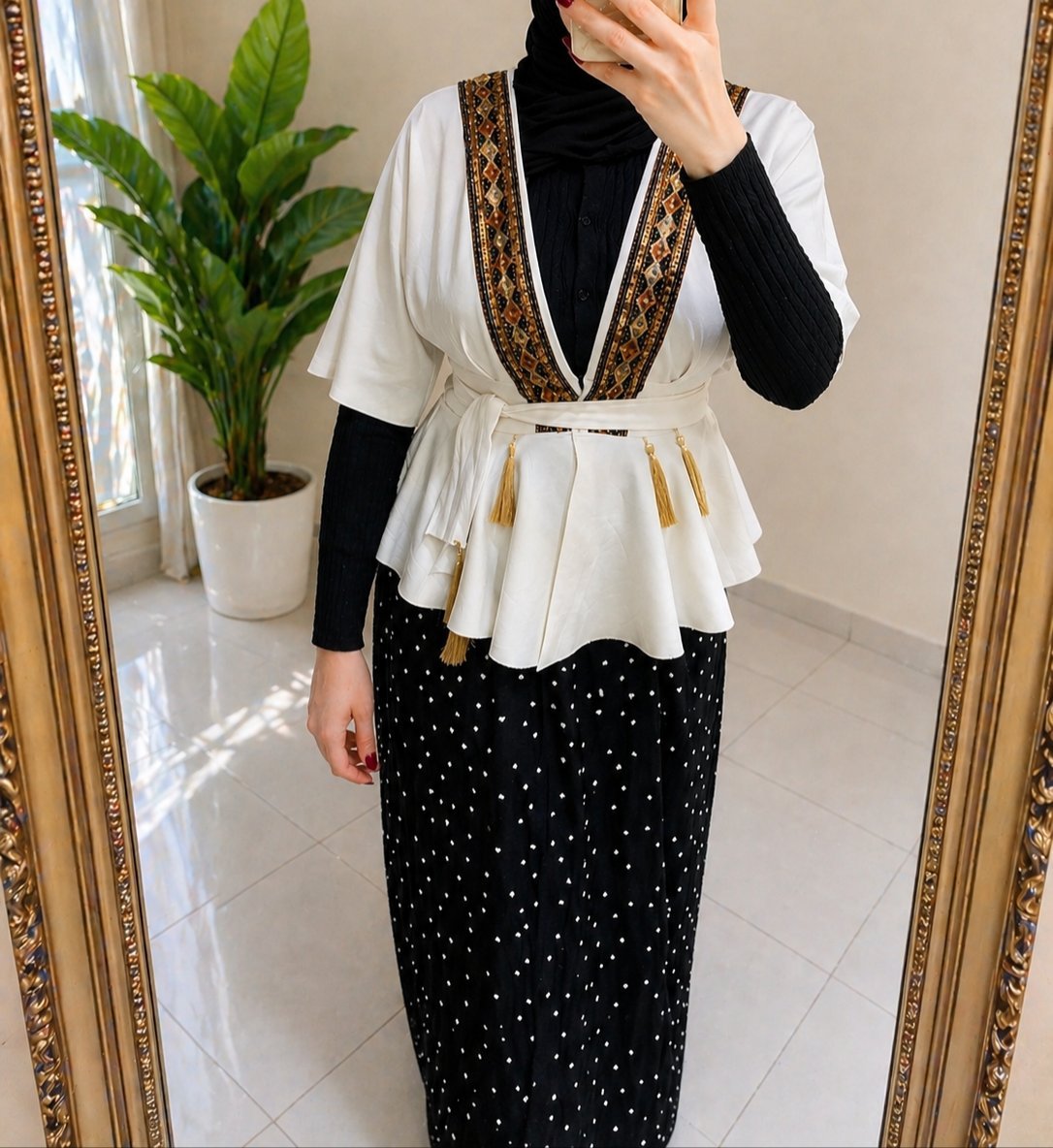 Très belle chemise traditionnelle manche kimono 
