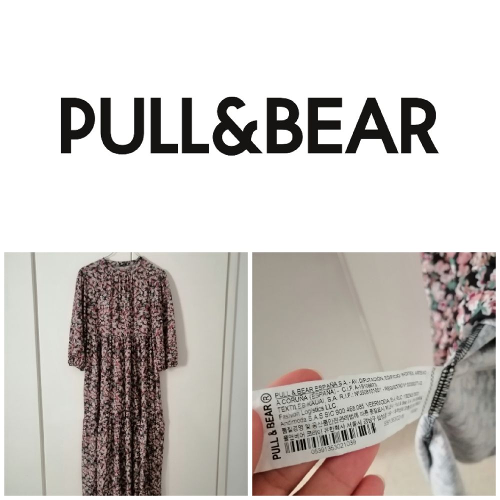 Robe Floral Maxi Pull&Bear 