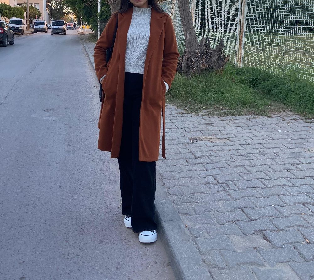 Manteau Marron 