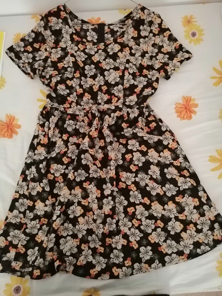 Mini Robe Floral pour Plage