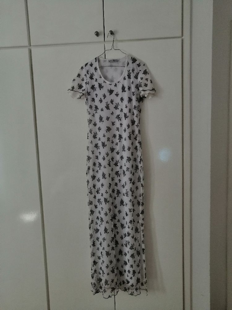 Robe Maxi Floral (tissus élastique)