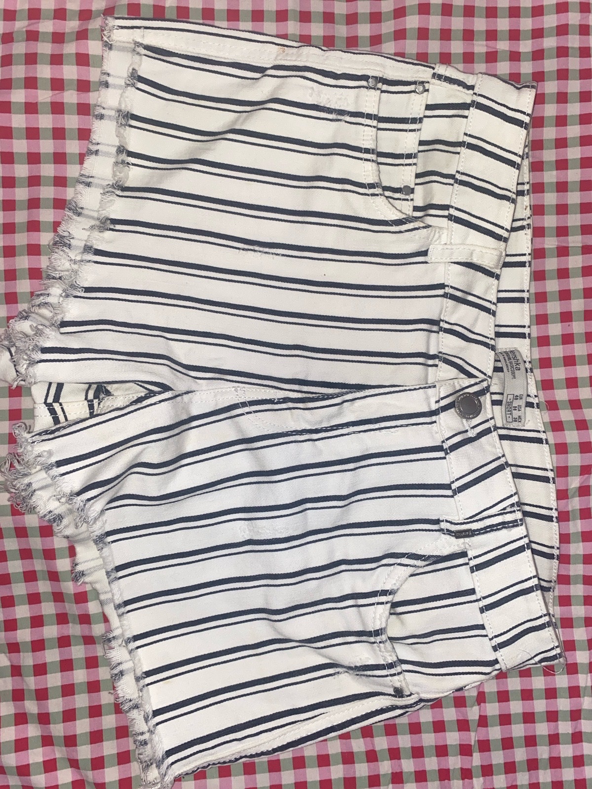 Short rayé Bershka 