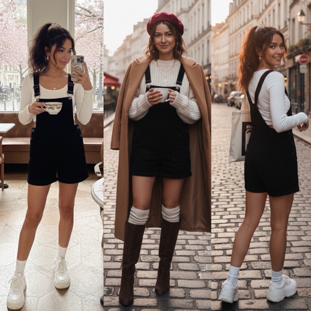 Classe combishort marque Shein 