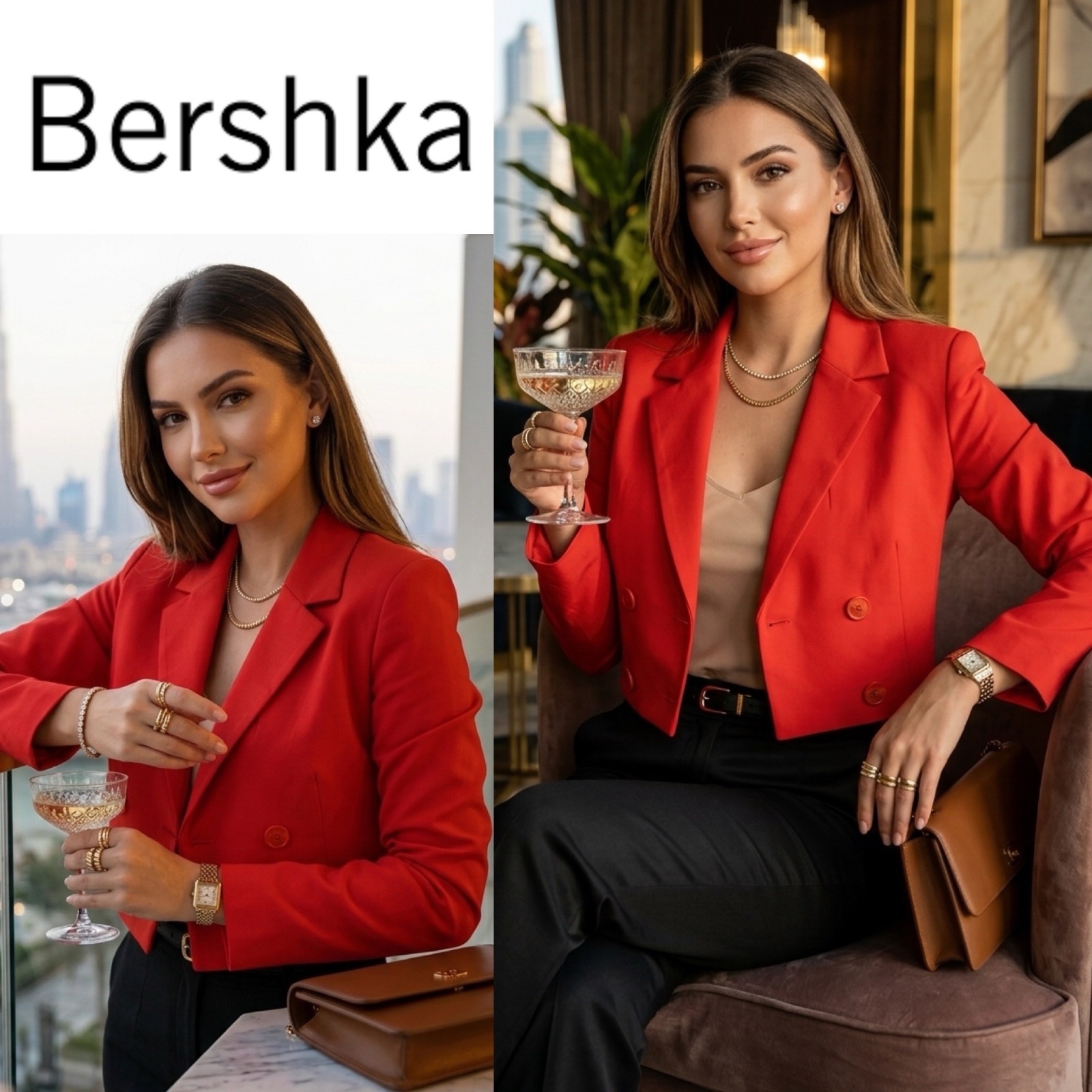 Waax classe blazer bershka 