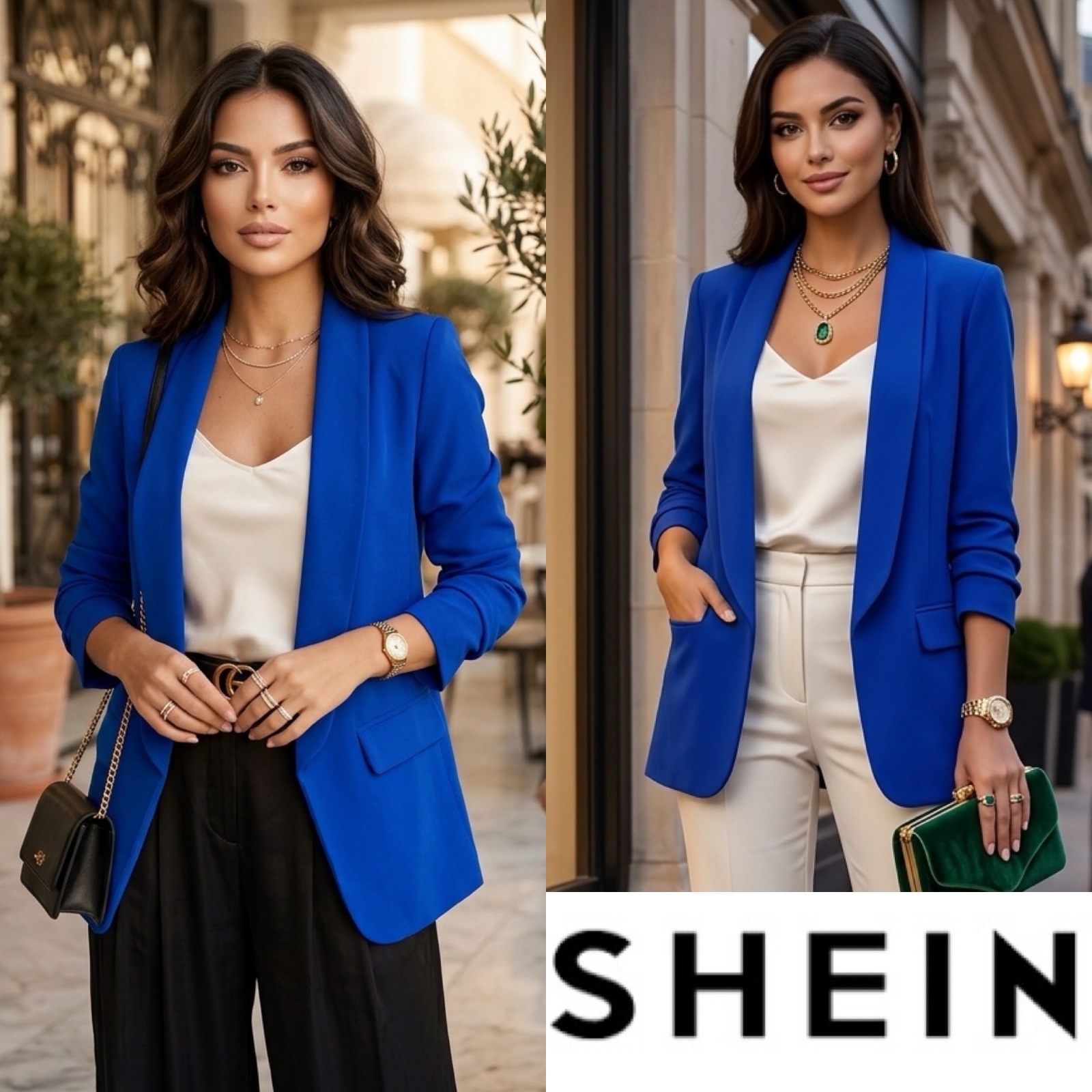Classe blazer shein 