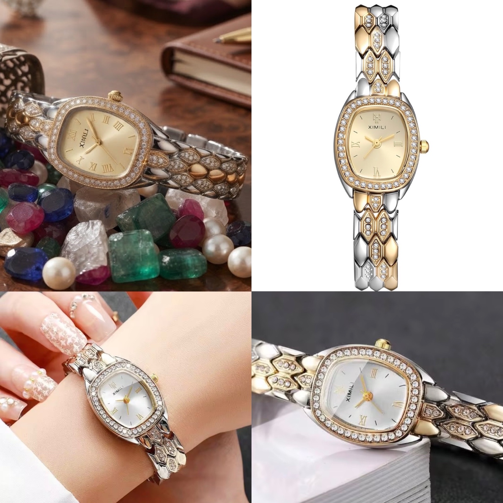 Montre en acier inoxydable importation france 🇫🇷