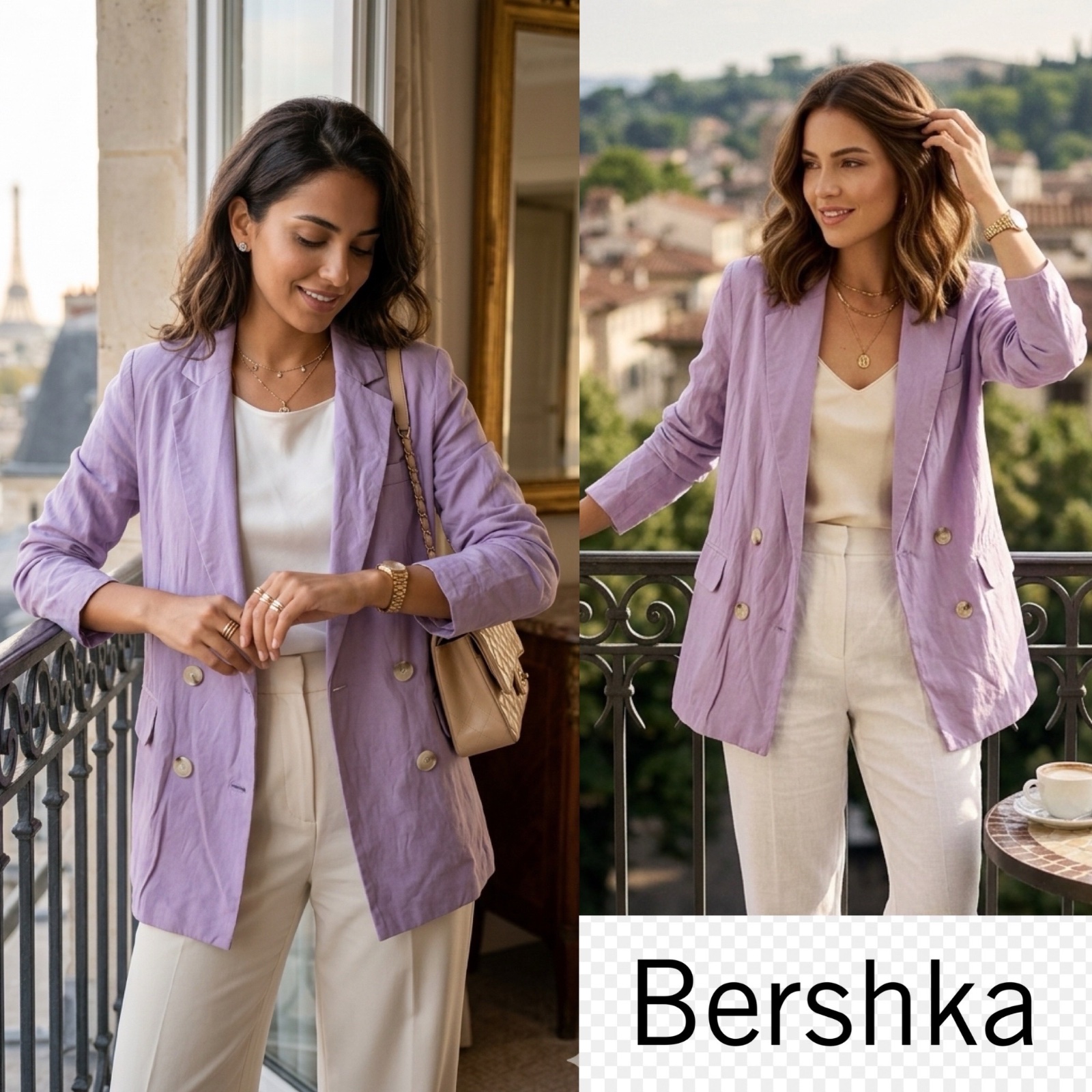 Waaw classe blazer bershka 