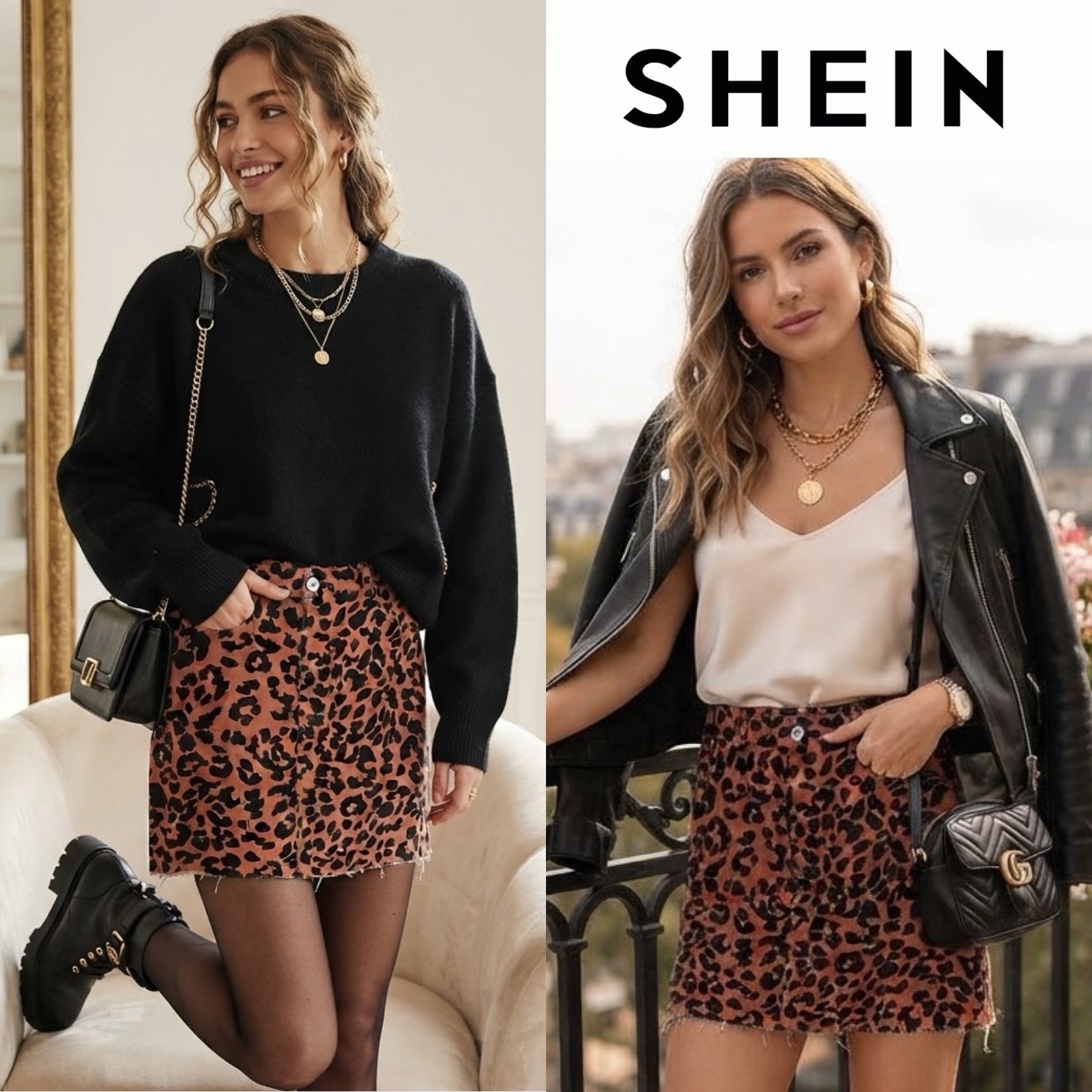Beau jupe shein