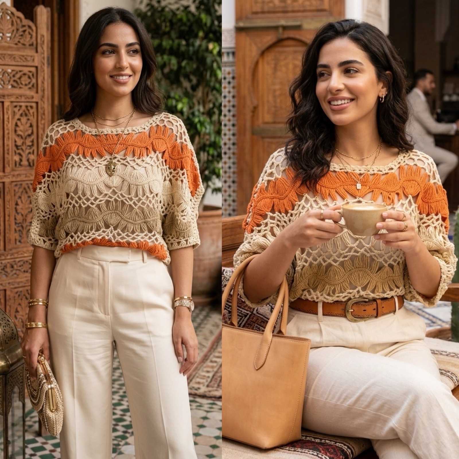 Waaw classe pull en crochet