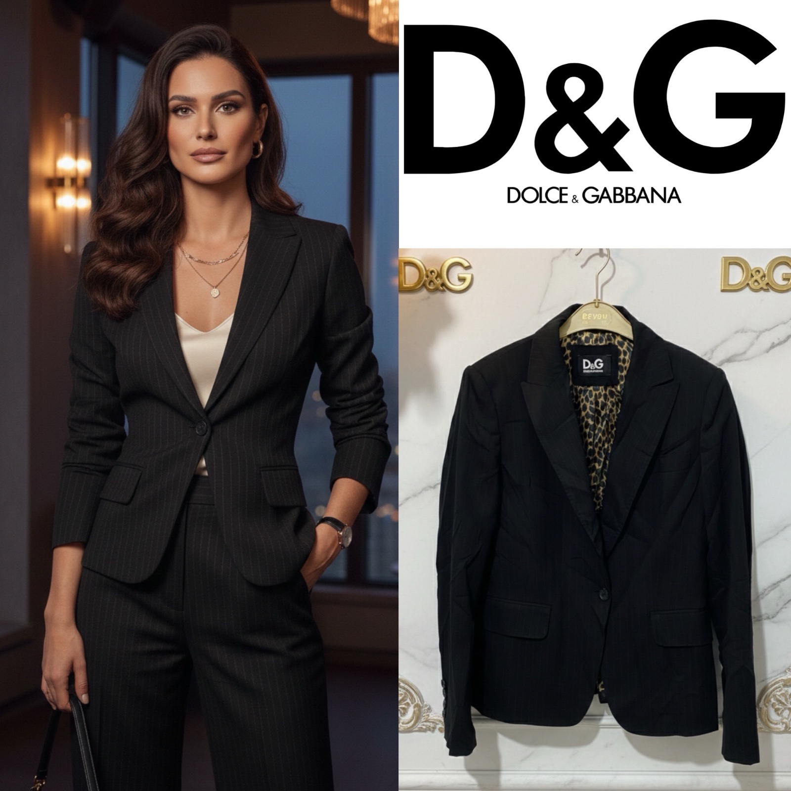 Waaw classe blazer Dolce & Gabbana