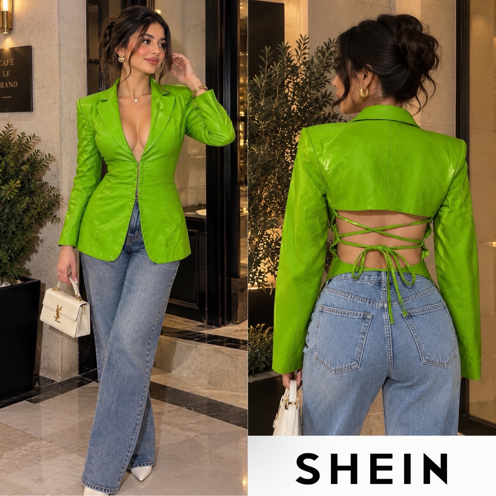 Classe blazer shein 