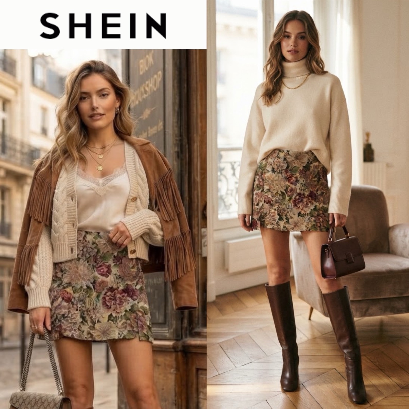 Beau jupe shein
