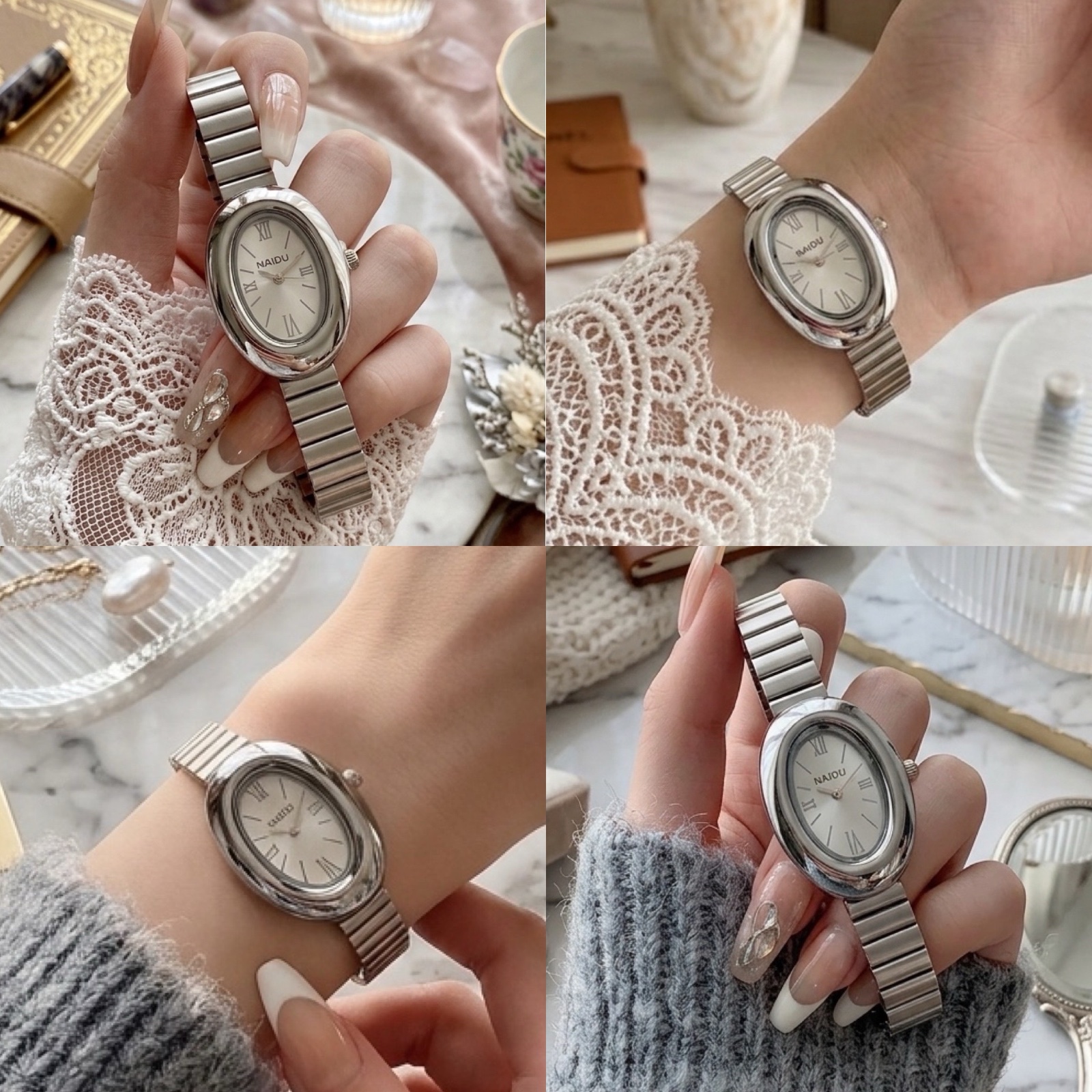 Waaw classe montre en acier inoxydable importation france 🇫🇷