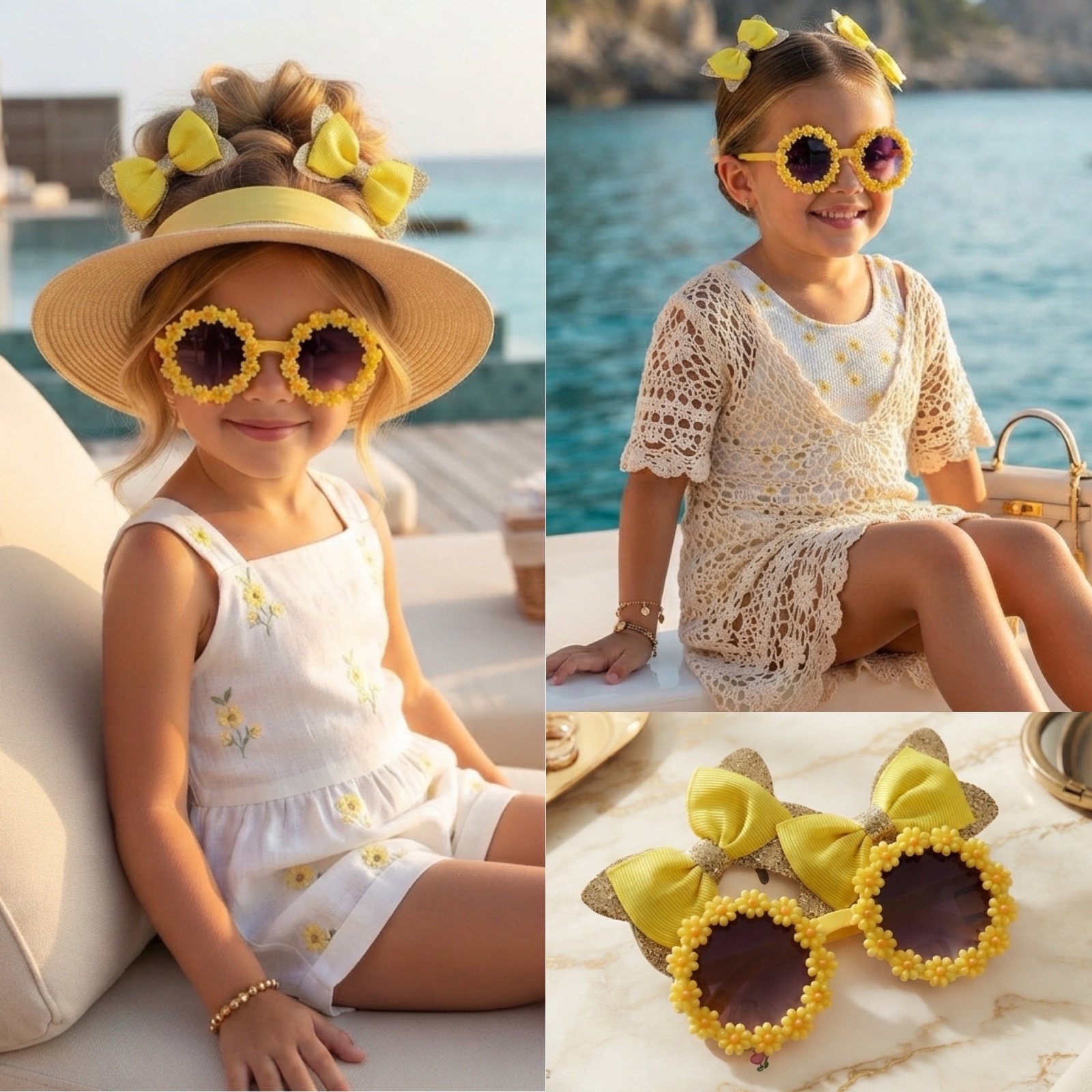 Waaw lunette + deyux clips pour fillette